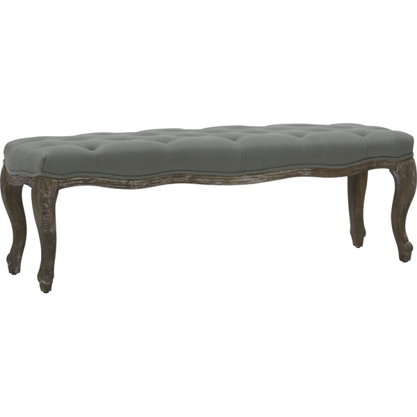 Long upholstered bench deals seat